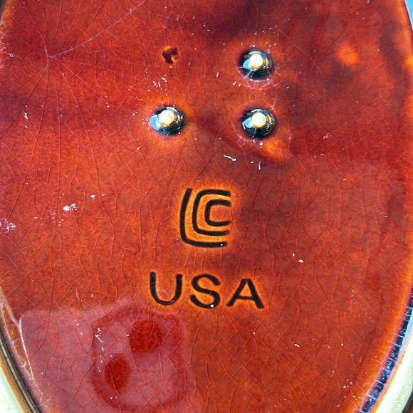 Vintage McCoy Tree of Life Serving platter - Picture 5 of 6